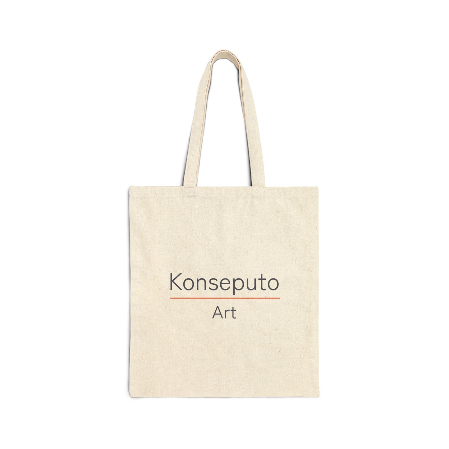 Akachan Neko Canvas Tote Bag – Playful Orange Cat Japanese Tote