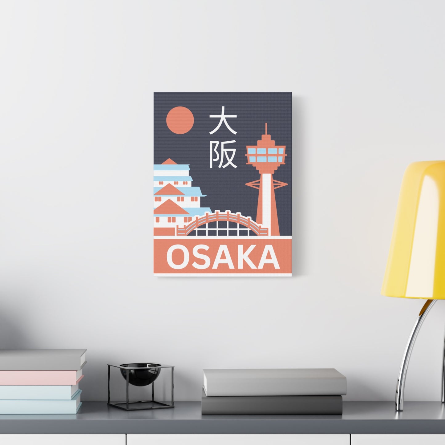 Osaka Nights - Canvas Print [Framed]