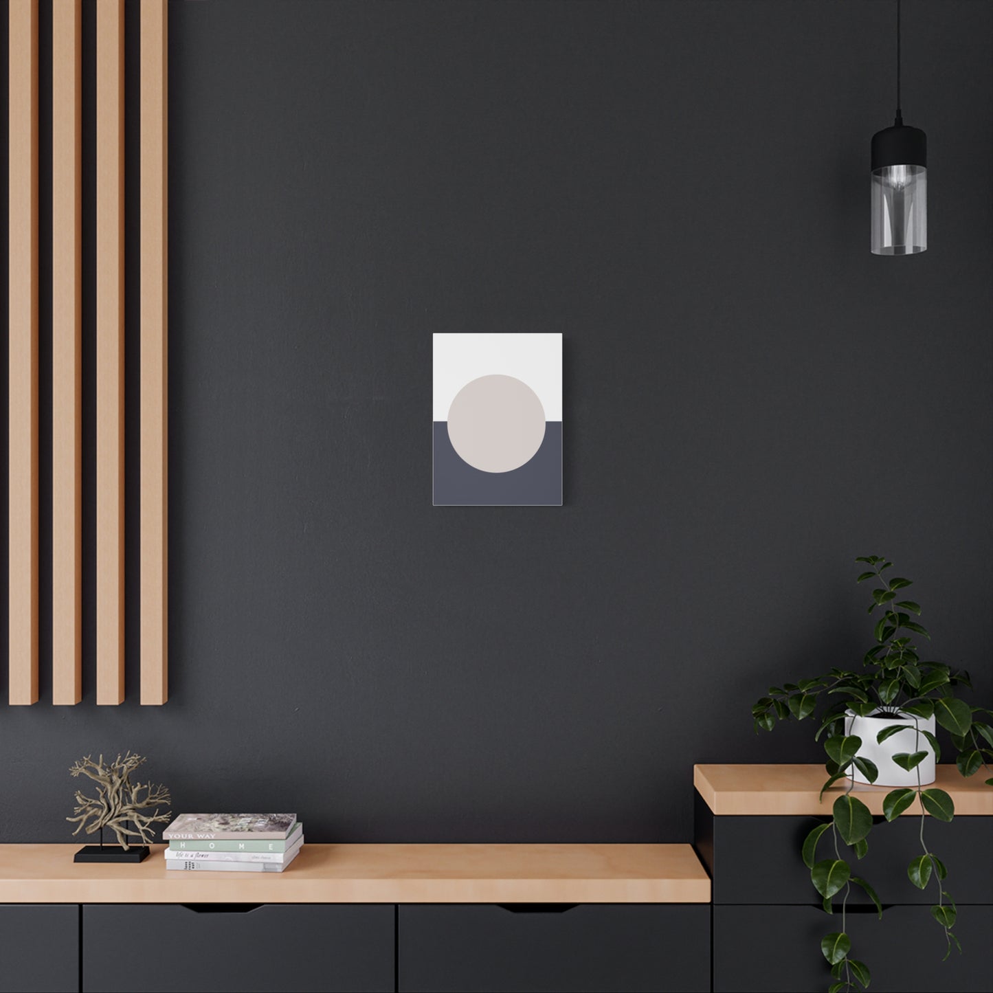 Tsuki Yoru - Canvas Print [Framed]