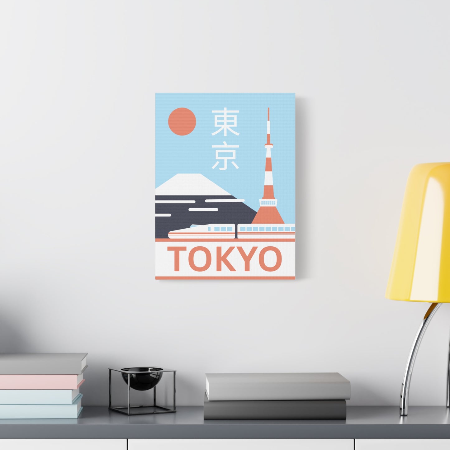 Hello Tokyo - Canvas Print [Framed]
