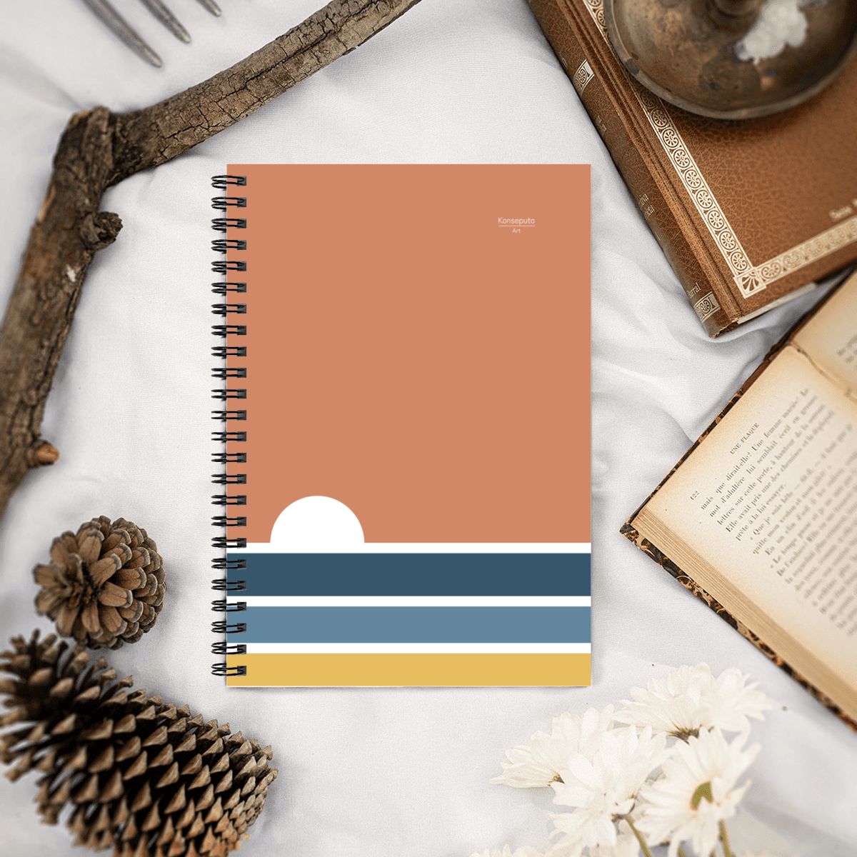 Asa no Hikari – Morning Light Japanese Spiral Notebook