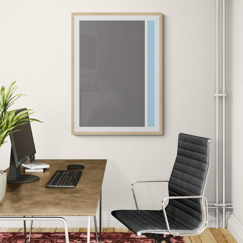 Yoru no Sakai – Minimalist Canvas Wall Art | Konseputo [Frameless]