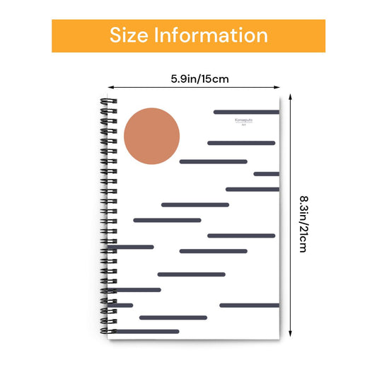 Kumo – Japanese Cloud Art Spiral Notebook