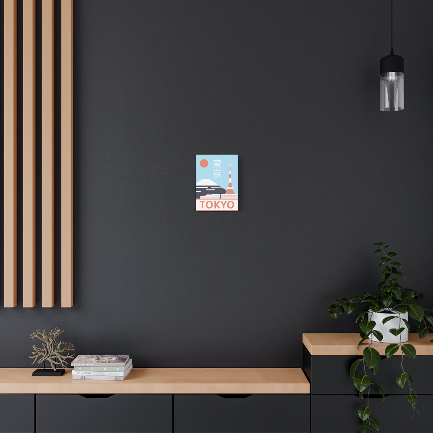 Hello Tokyo - Canvas Print [Framed]