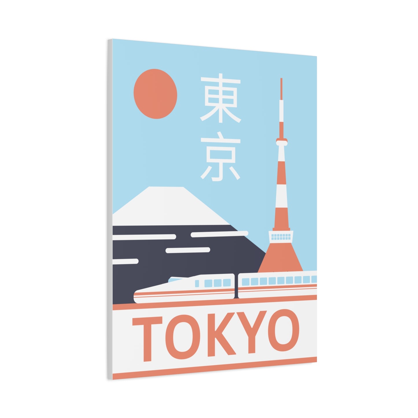 Hello Tokyo - Canvas Print [Framed]