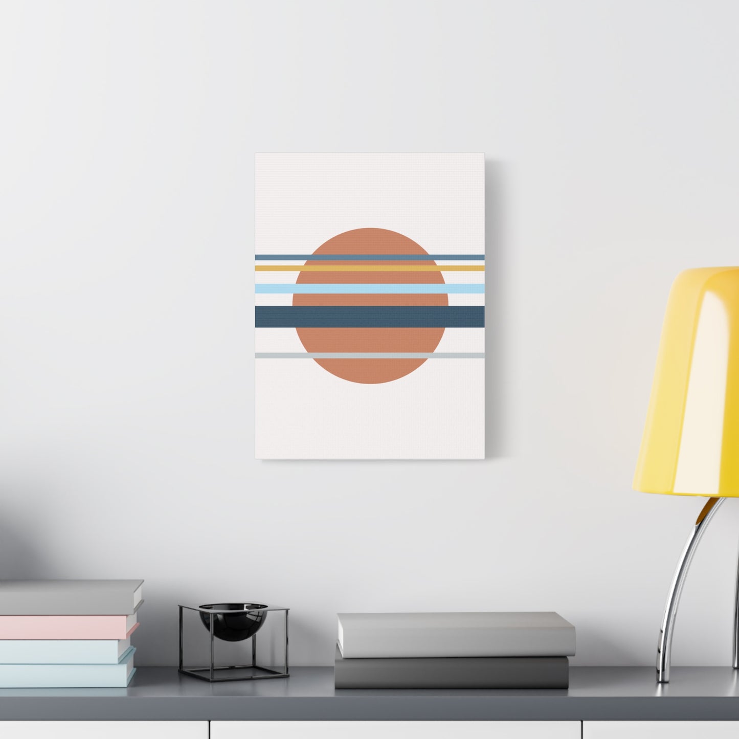 Asa no Sō - White - Canvas Print [Framed]