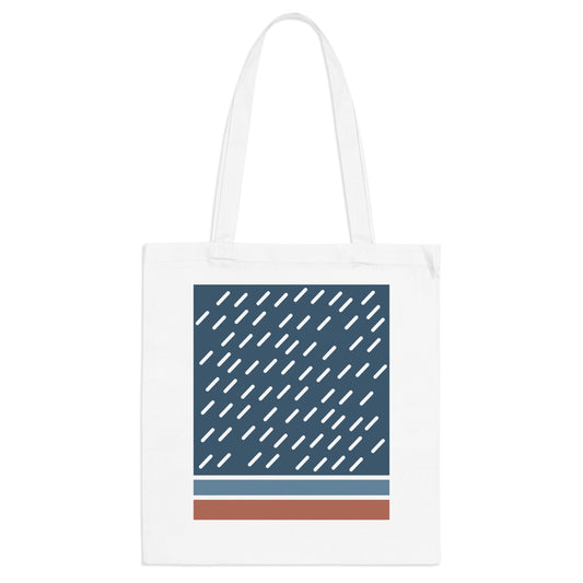 Ame no Uta Tote Bag – Minimalist Japanese Rain-Inspired Design