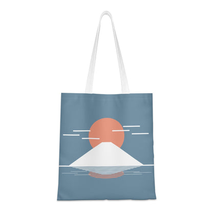 Fuji Reflections Tote Bag – Minimalist Mt Fuji Design