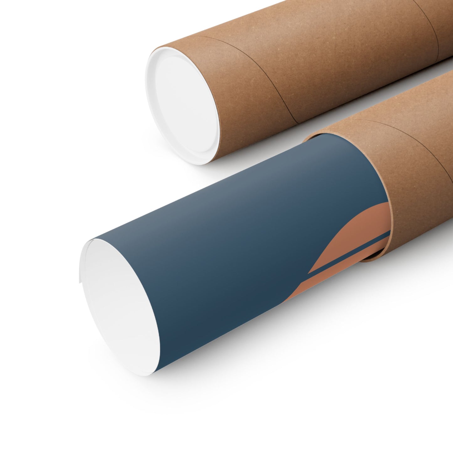 Akebono – Blue - Matte Vertical Poster