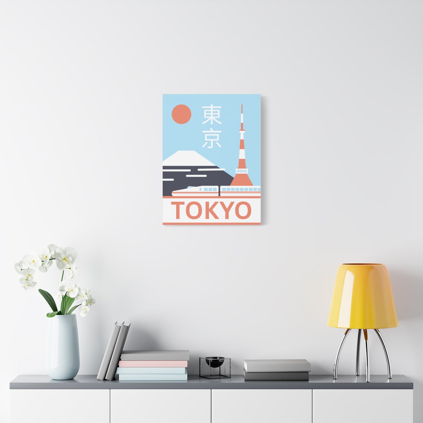 Hello Tokyo - Canvas Print [Framed]