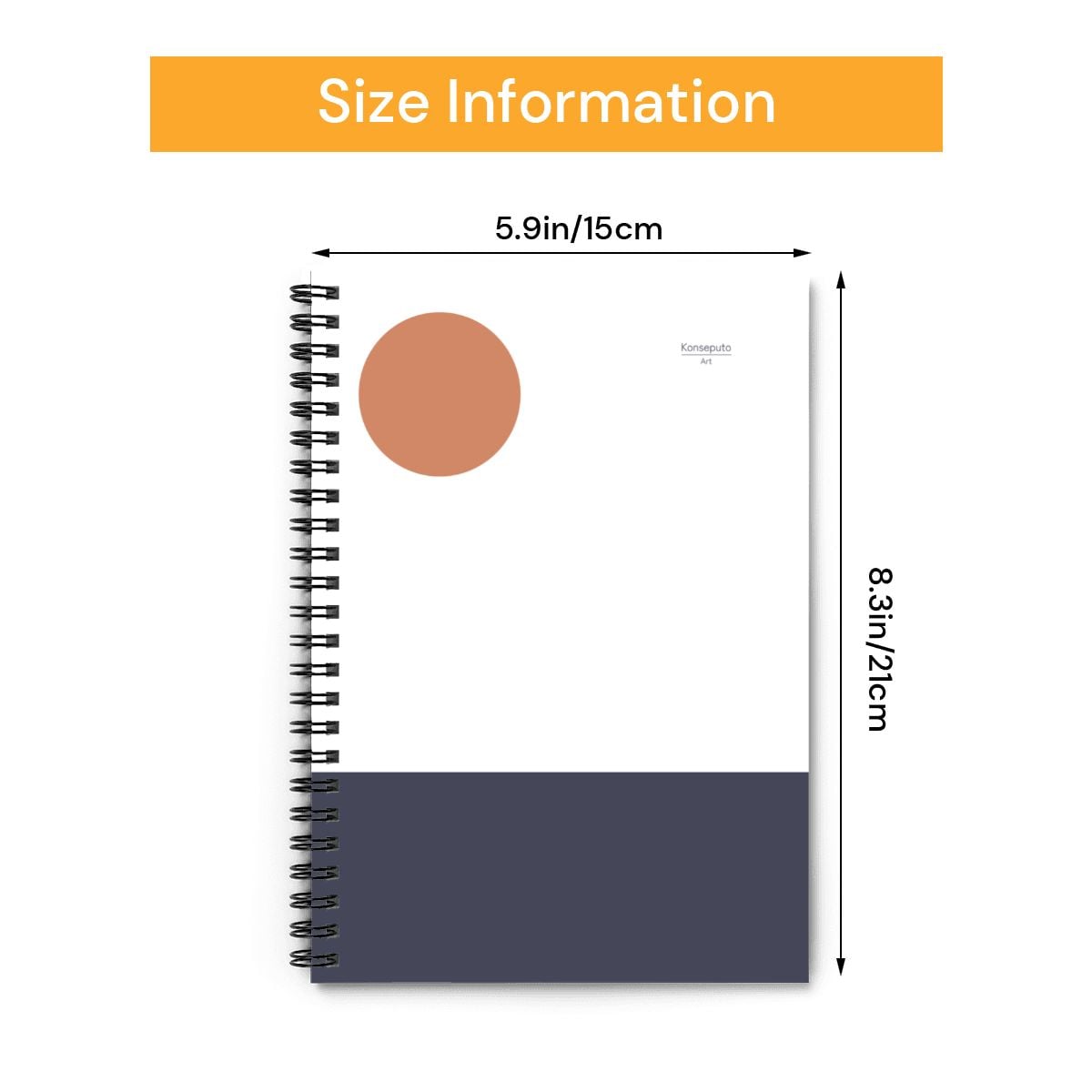 Shizukesa – Minimalist Japanese Spiral Notebook