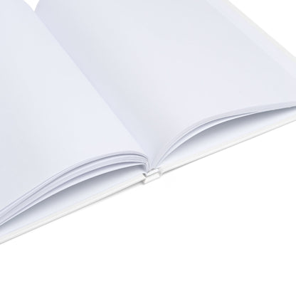 Asa no Sō – White – Hardcover A5 Notebook Printify