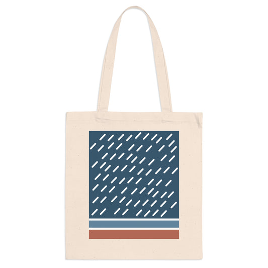 Ame no Uta Tote Bag – Minimalist Japanese Rain-Inspired Design