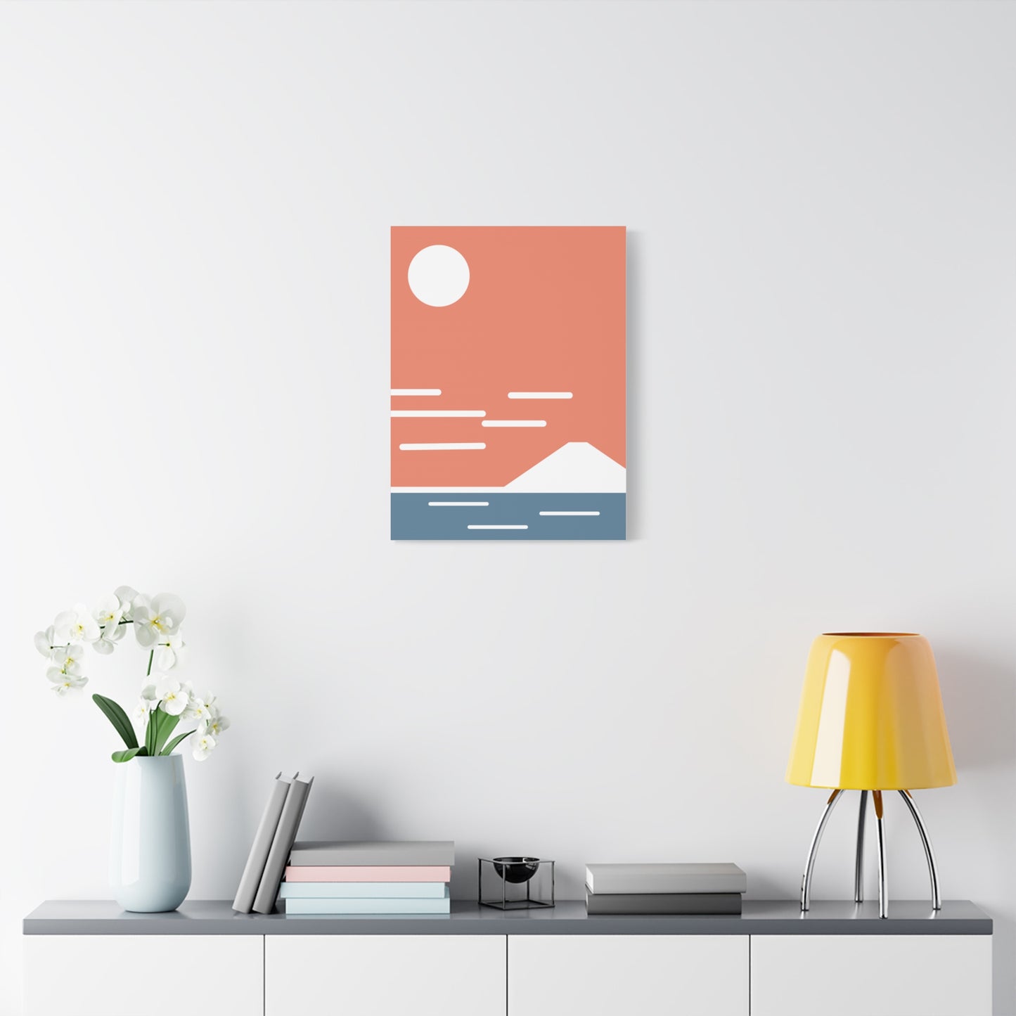 Fuji San Rise - Canvas Print [Framed]