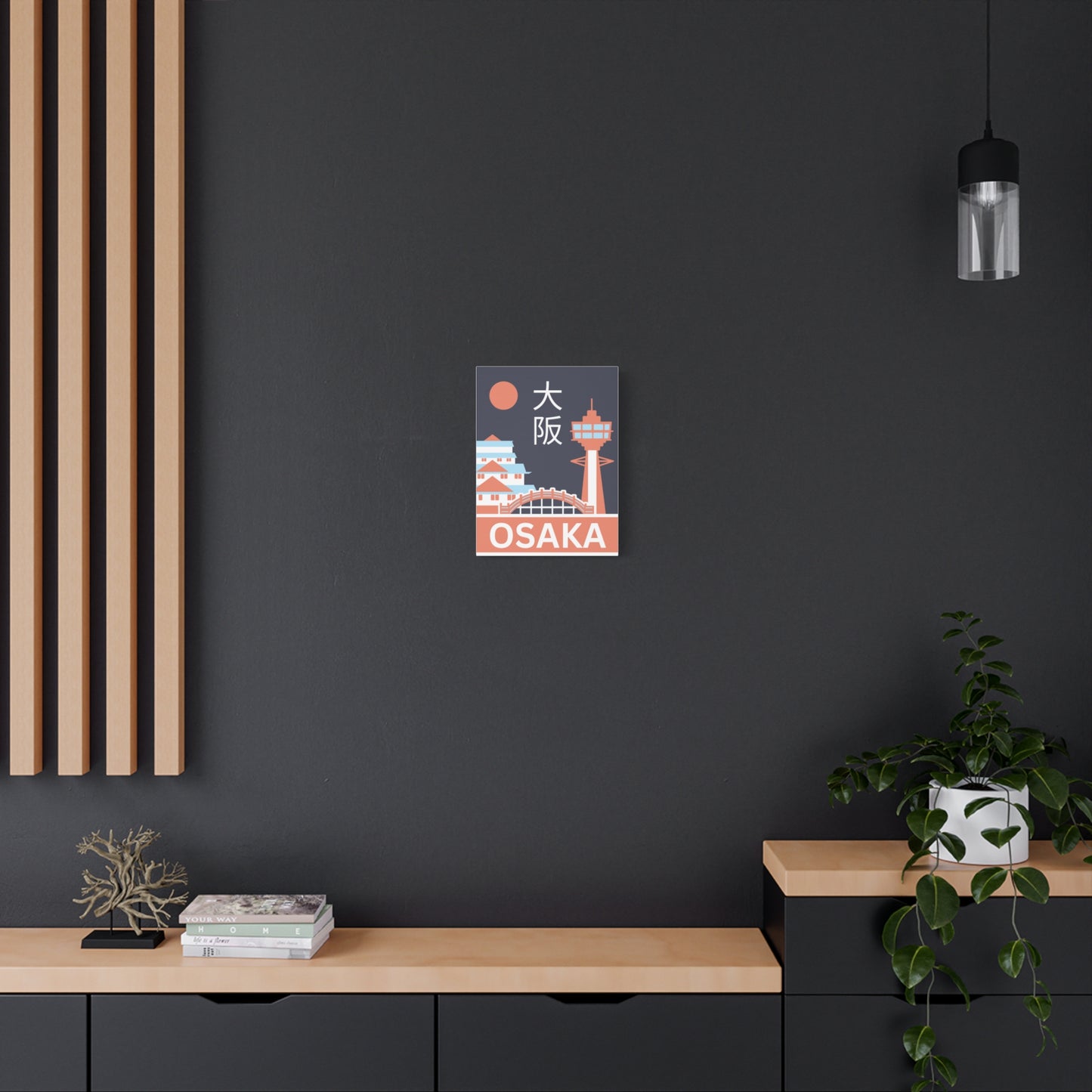 Osaka Nights - Canvas Print [Framed]