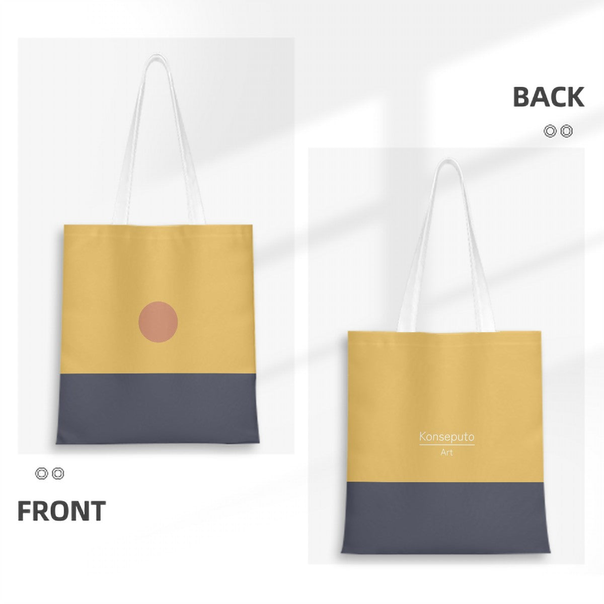 Yuuyake – Sunset Minimalist Canvas Tote Bag