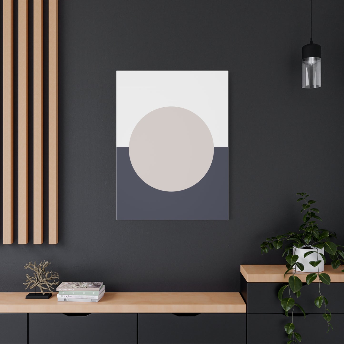 Tsuki Yoru - Canvas Print [Framed]