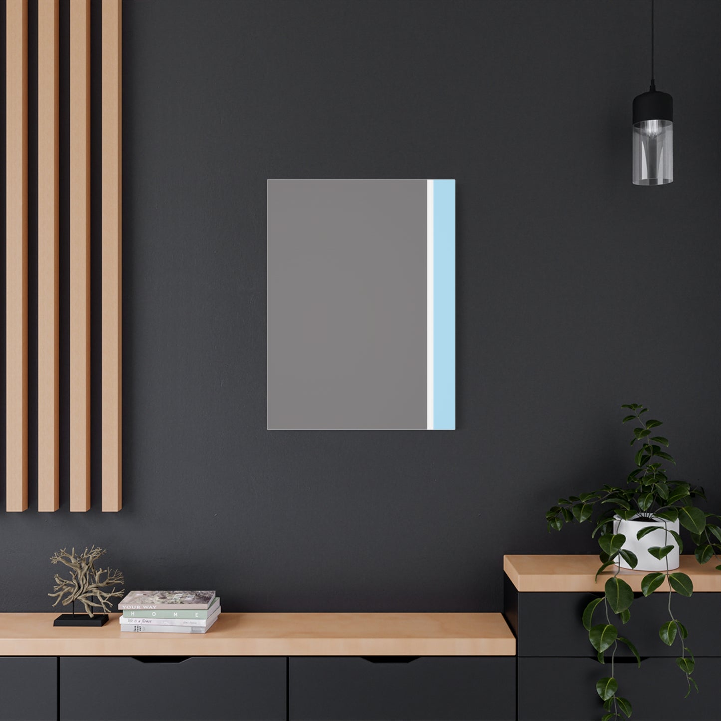 Yoru no Sakai - Canvas Print [Framed]
