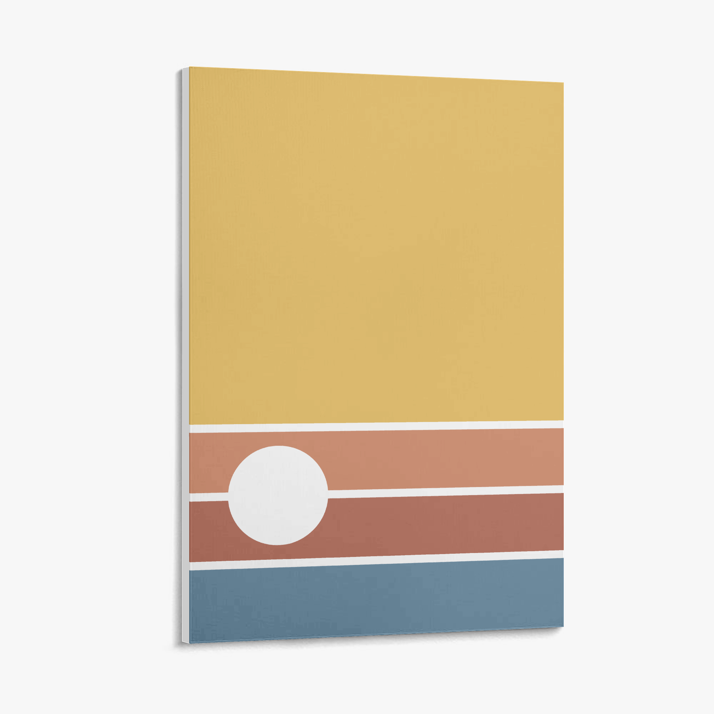 Yū no Chi – Minimalist Japanese Canvas Print [Frameless]