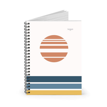 Akebono – Minimalist Spiral Notebook