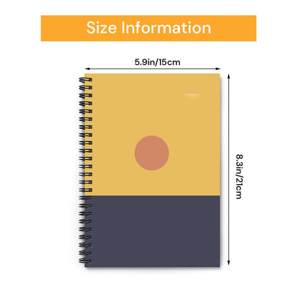 Yuuyake – Sunset Minimalist Spiral Notebook