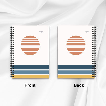 Akebono – Minimalist Spiral Notebook