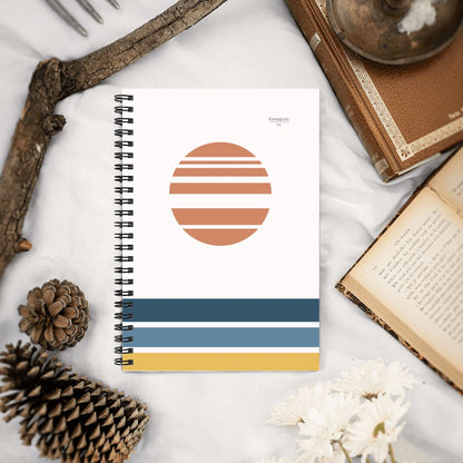 Akebono – Minimalist Spiral Notebook