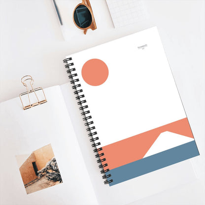 Fuji Horizons – Mount Fuji Spiral Notebook