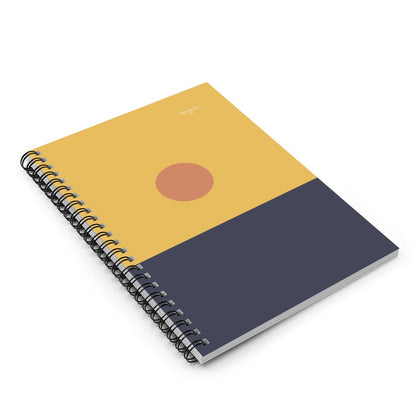 Yuuyake – Sunset Minimalist Spiral Notebook