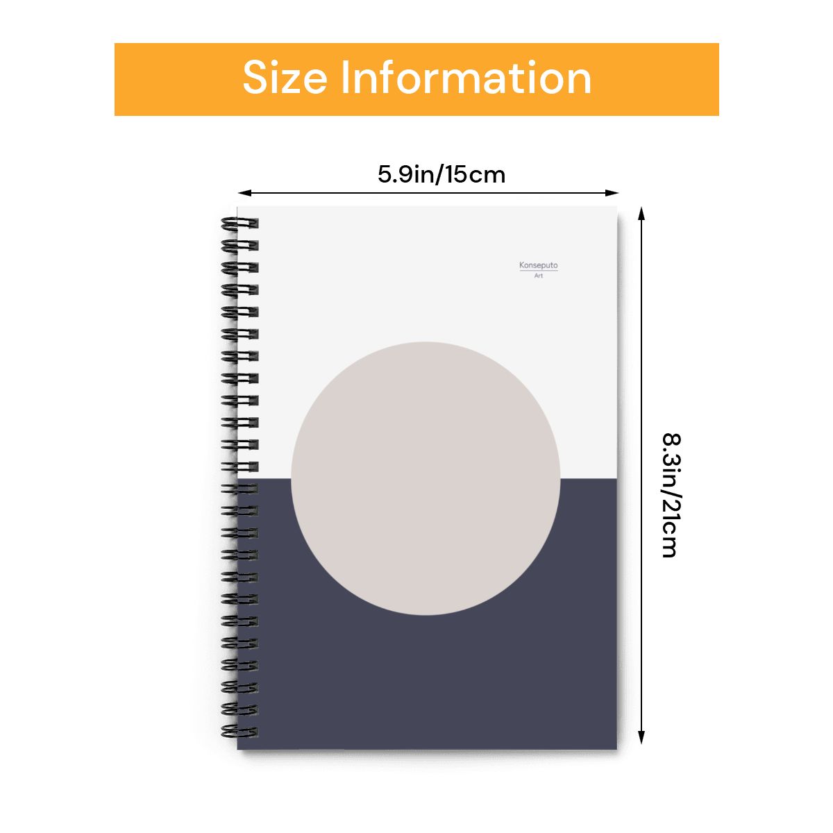 Tsuki Yoru – Moonlit Night Japanese Spiral Notebook