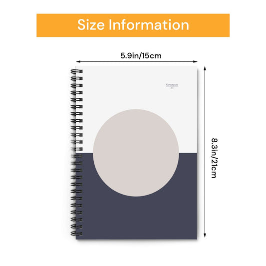 Tsuki Yoru – Moonlit Night Japanese Spiral Notebook