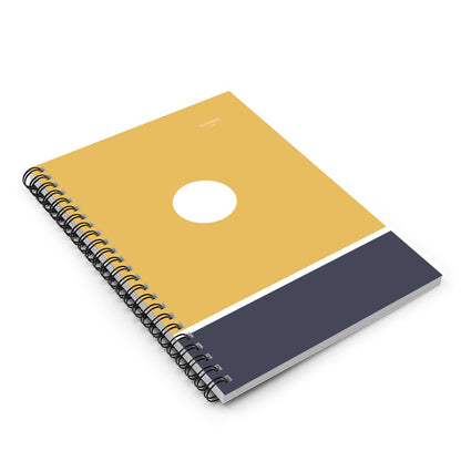Kiiro Hikari – Minimalist Sunrise Spiral Notebook