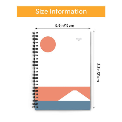 Fuji Horizons – Mount Fuji Spiral Notebook