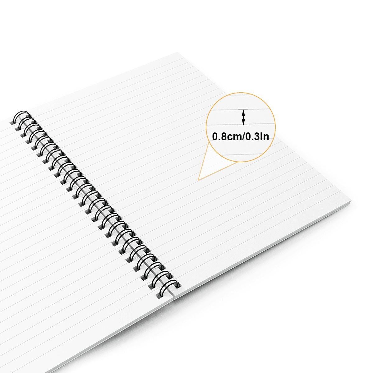 Fuji Yoru – Minimalist Mount Fuji Spiral Notebook