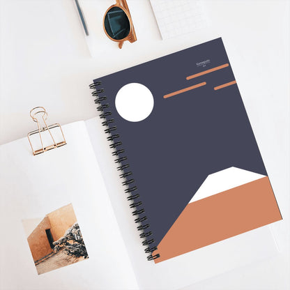 Tsuki no Fuji – Moonlit Mount Fuji Spiral Notebook