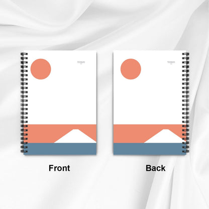 Fuji Horizons – Mount Fuji Spiral Notebook