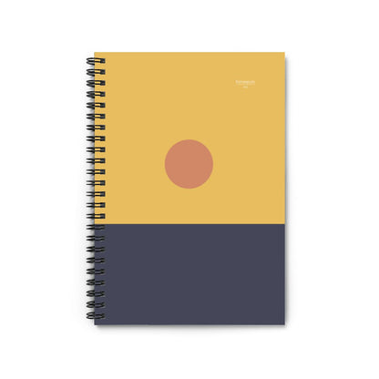Yuuyake – Sunset Minimalist Spiral Notebook