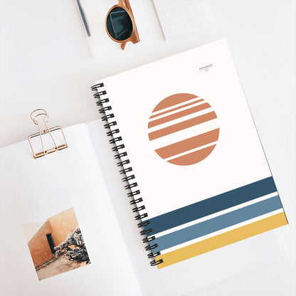Akebono – Minimalist Spiral Notebook