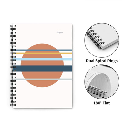 Asa no Sō – Minimalist Spiral Notebook